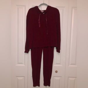 Ladies Jogger and Hoodie Lounge Set